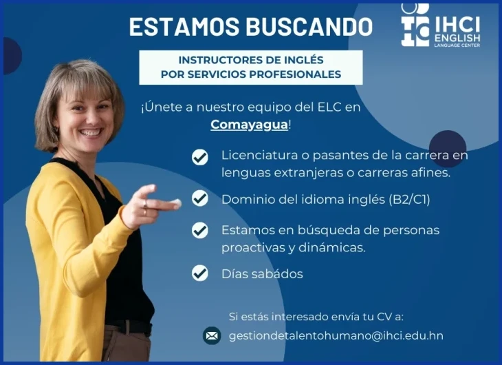 ¿EMPLEOS Y TRABAJOS EN Ingles EN Honduras - Tecoloco.com?
