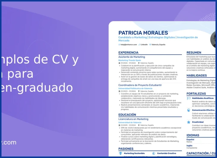 Guía de currículum para recién graduados en Honduras