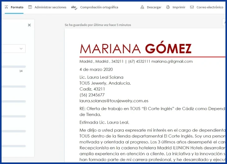 Modelo corto para solicitante de cosecha de frutas con disponibilidad inmediata